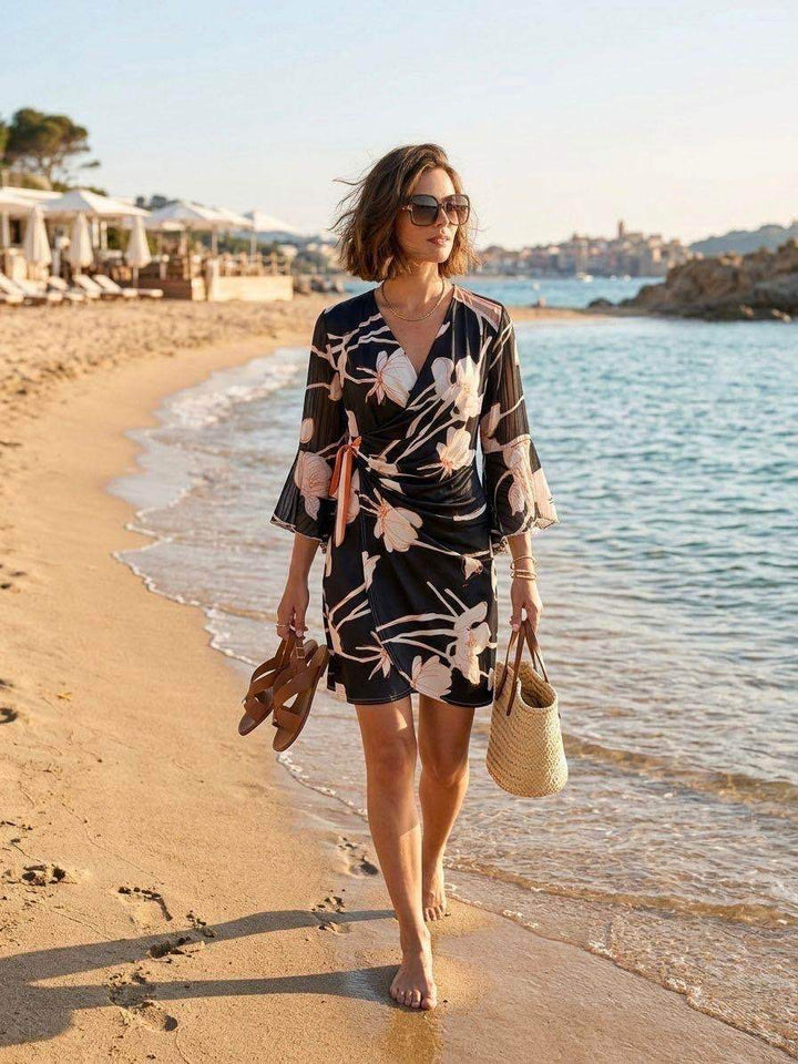 Milana - Short Wrap Dress