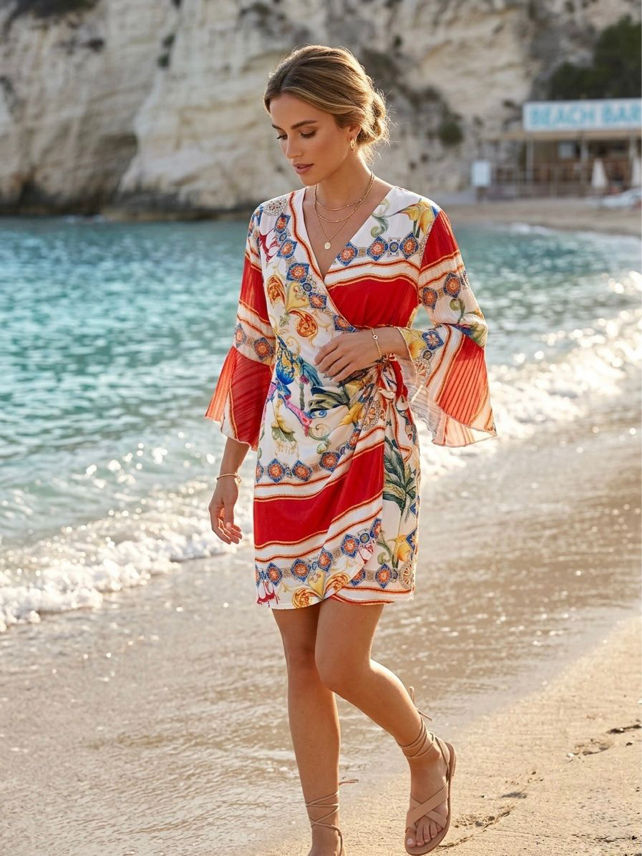 Milana - Short Wrap Dress