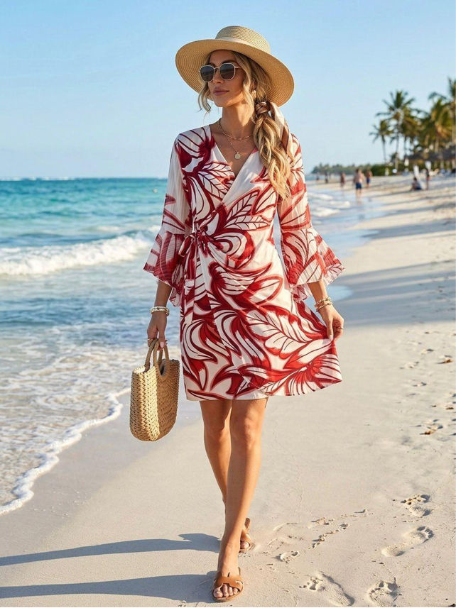 Milana - Short Wrap Dress