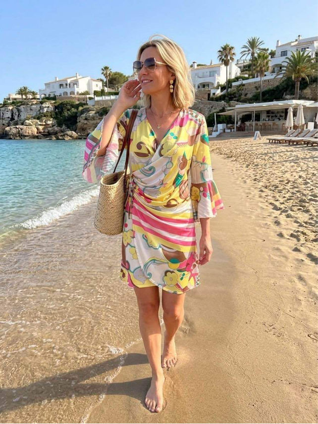 Milana - Short Wrap Dress